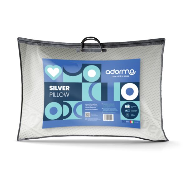 Adormo Silver Luxury Anti-Allergy Pillow - Image 3