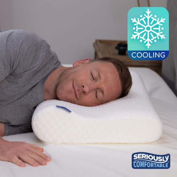 Seriously Comfortable Cool Anatomic Comfort Pillow - Image 8