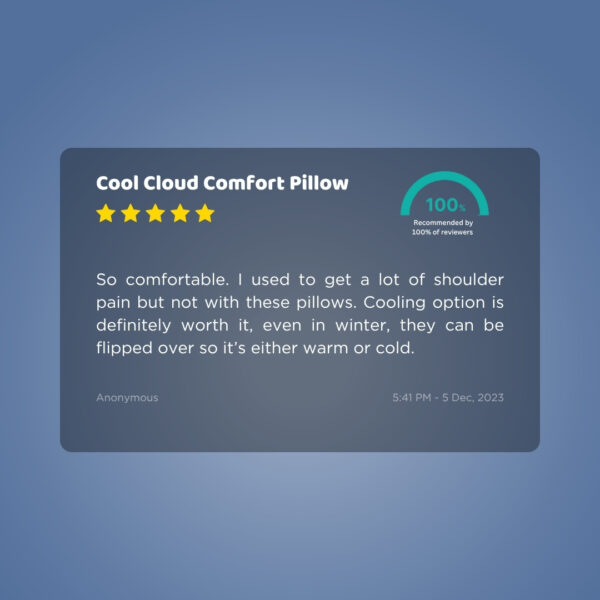 Seriously Comfortable Cool Cloud Comfort Pillow - Image 8