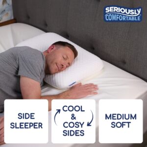 Seriously Comfortable Cool Memory Comfort Side Sleeper Pillow