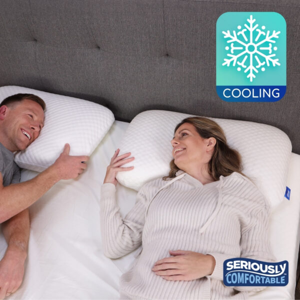 Seriously Comfortable Cool Memory Comfort Side Sleeper Pillow - Image 9
