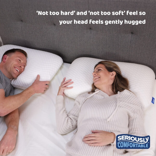 Seriously Comfortable Memory Comfort Side Sleeper Pillow - Image 4