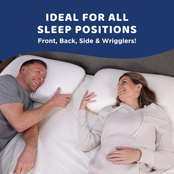 Seriously Comfortable Memory Comfort Side Sleeper Pillow - Image 7