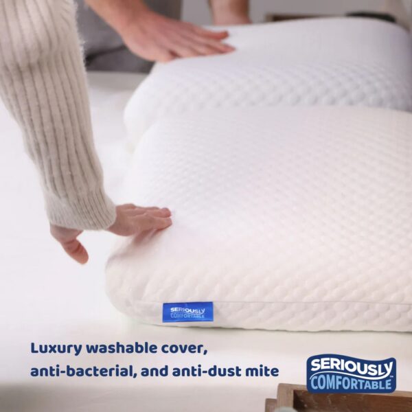 Seriously Comfortable Memory Comfort Lower Profile Pillow - Image 6