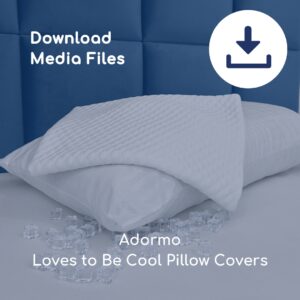 Adormo Loves to Be Cool Pillow Cover Images