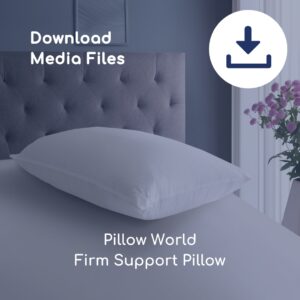 Pillow World Firm Support Side Sleeper Pillow Images